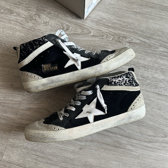 Golden Goose mid star high top sneakers (My Theresa exclusive) - Picture 8 of 13